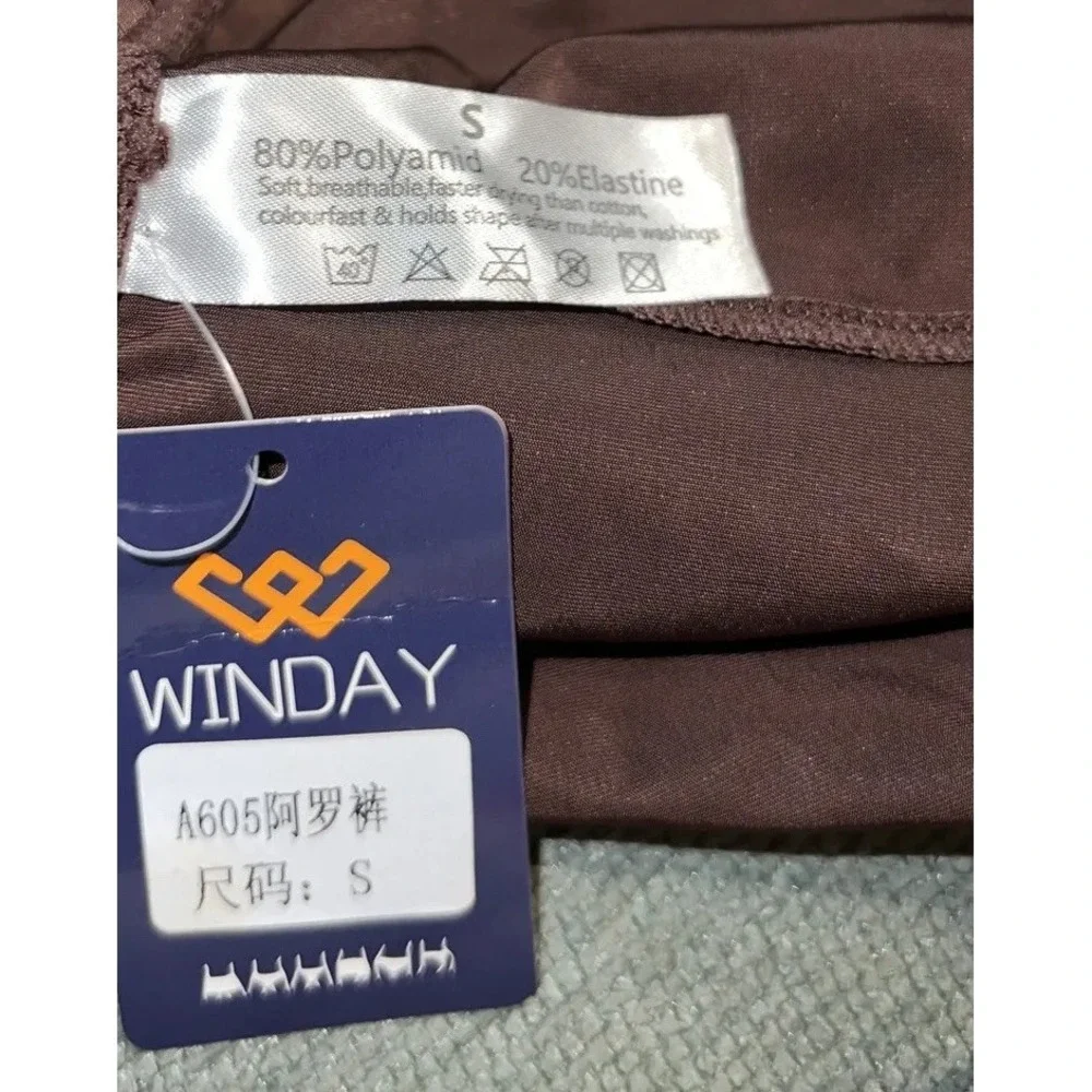 New WINDAY Men's Boxer Underwear Boxer Shorts Briefs Trunks Style Brown Sz Small
